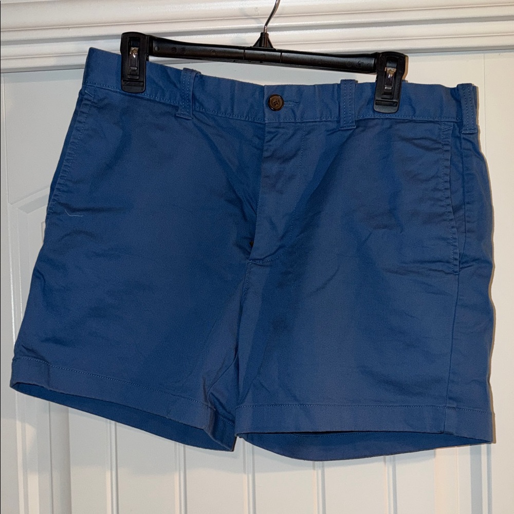 J. Crew Factory Navy Flat Front Men's Shorts